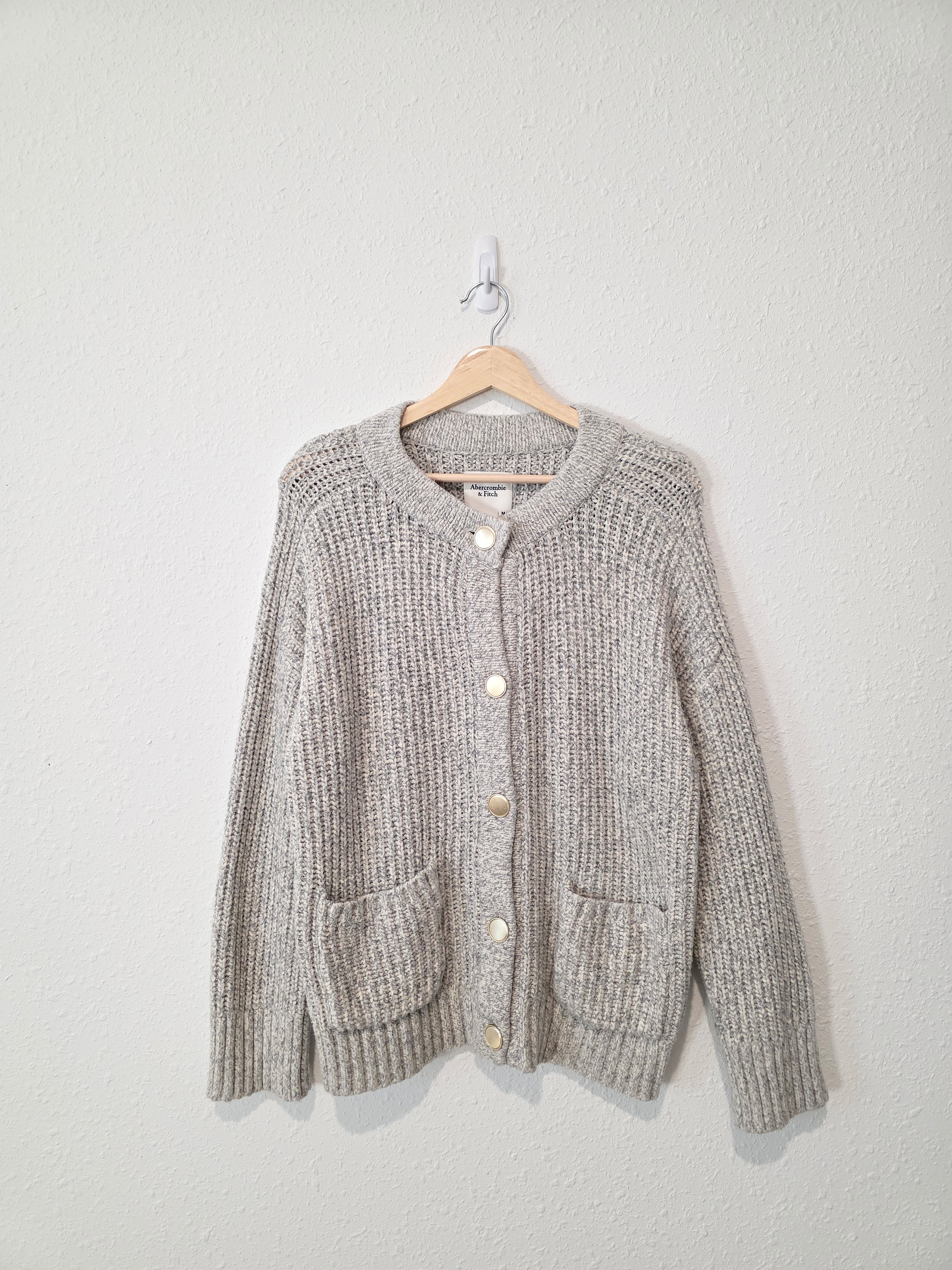 Abercrombie Chunky Cardigan Sweater (M)