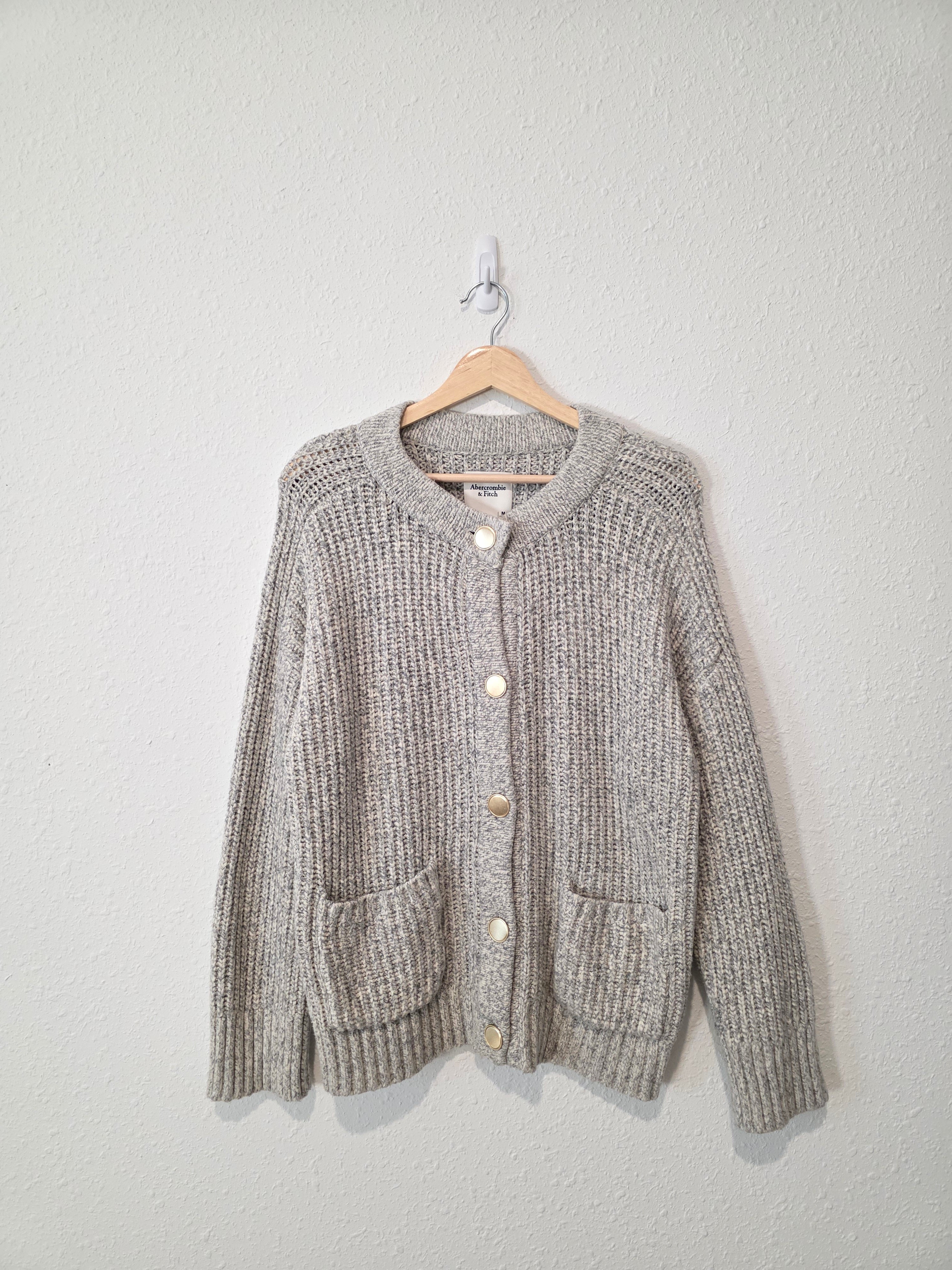 Abercrombie Chunky Cardigan Sweater (M)