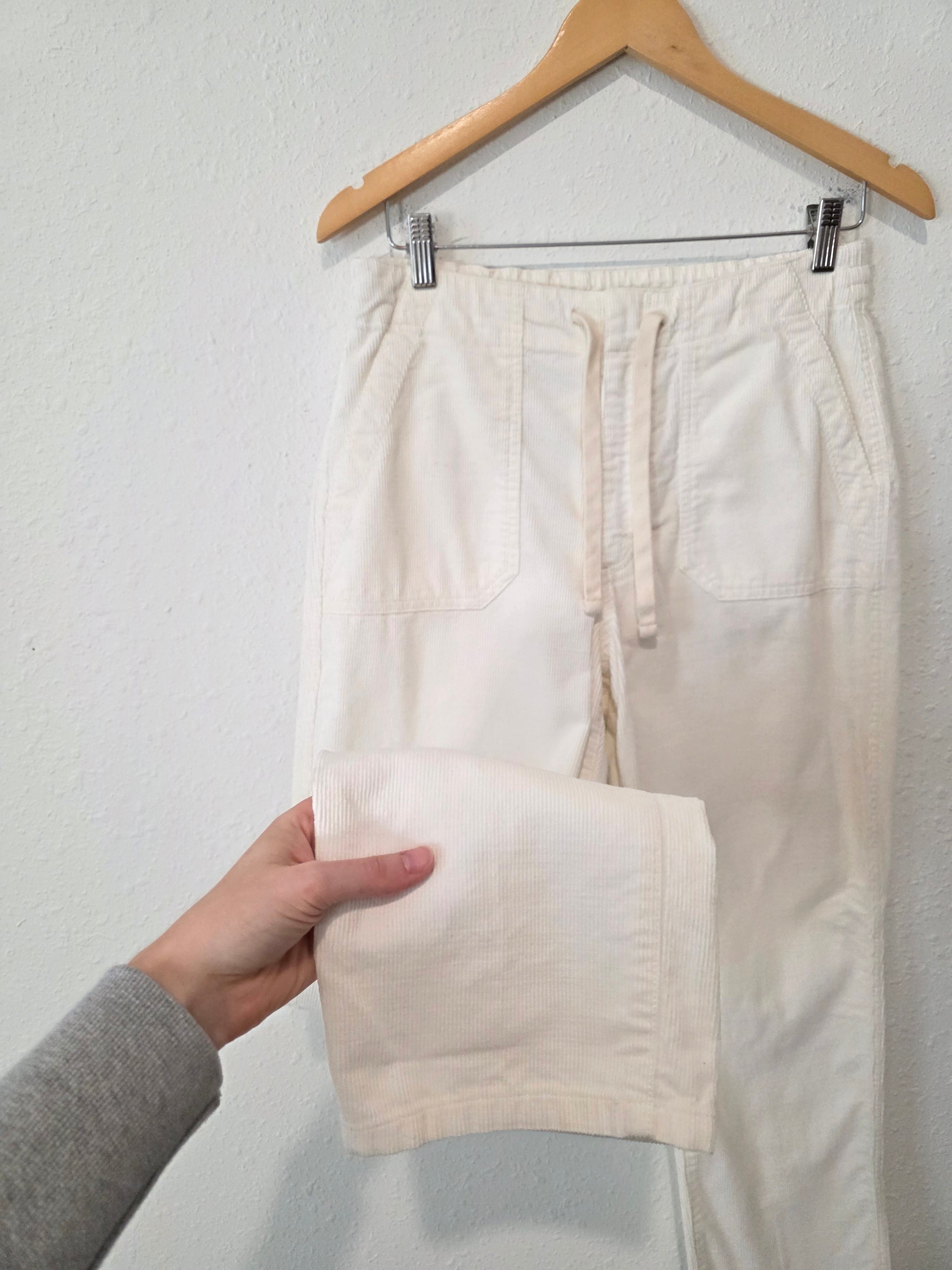 J.Crew Tie Waist Corduroy Pants (ST)