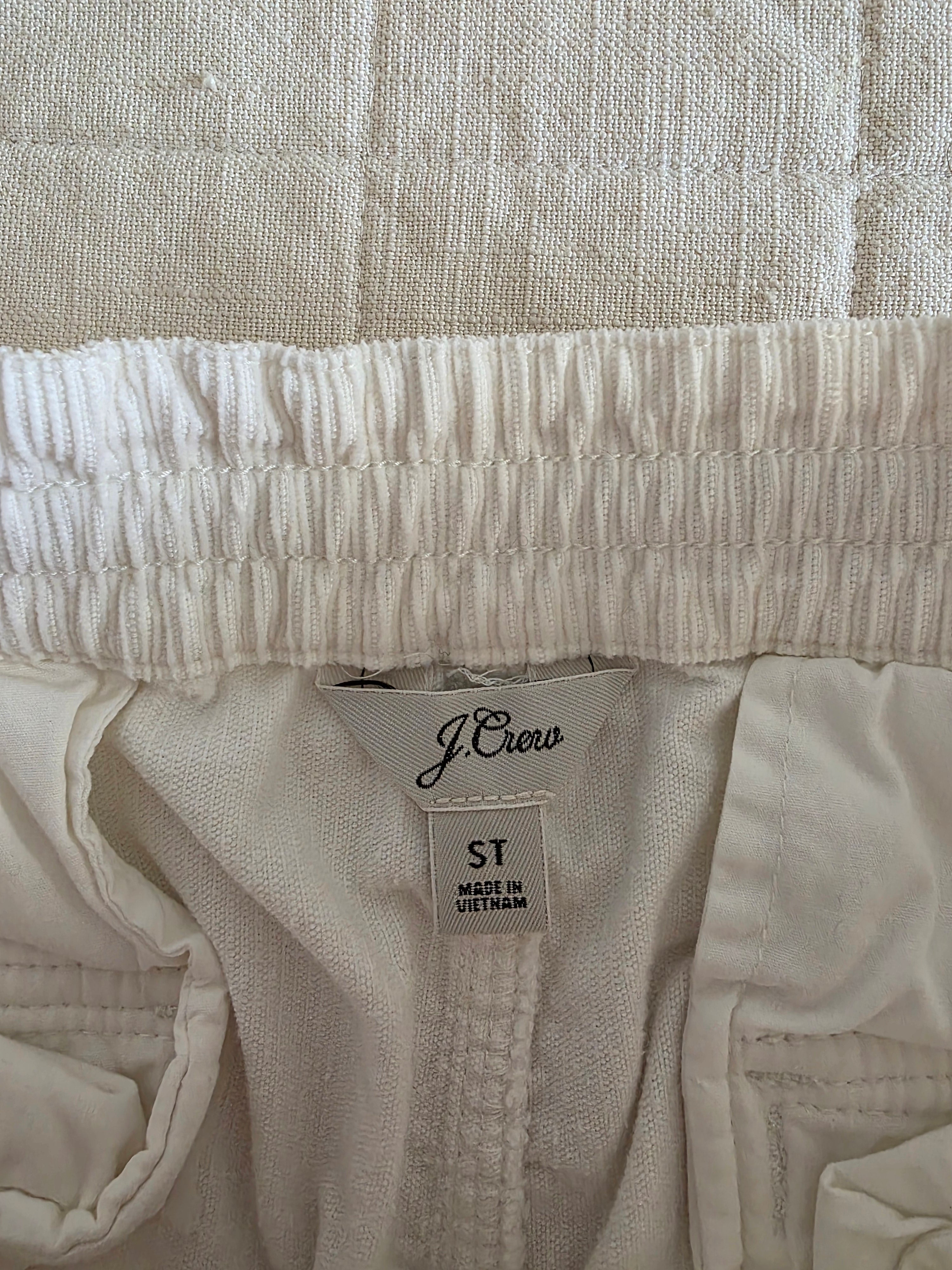 J.Crew Tie Waist Corduroy Pants (ST)