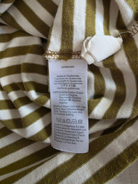 Madewell Green Striped Tee (M)