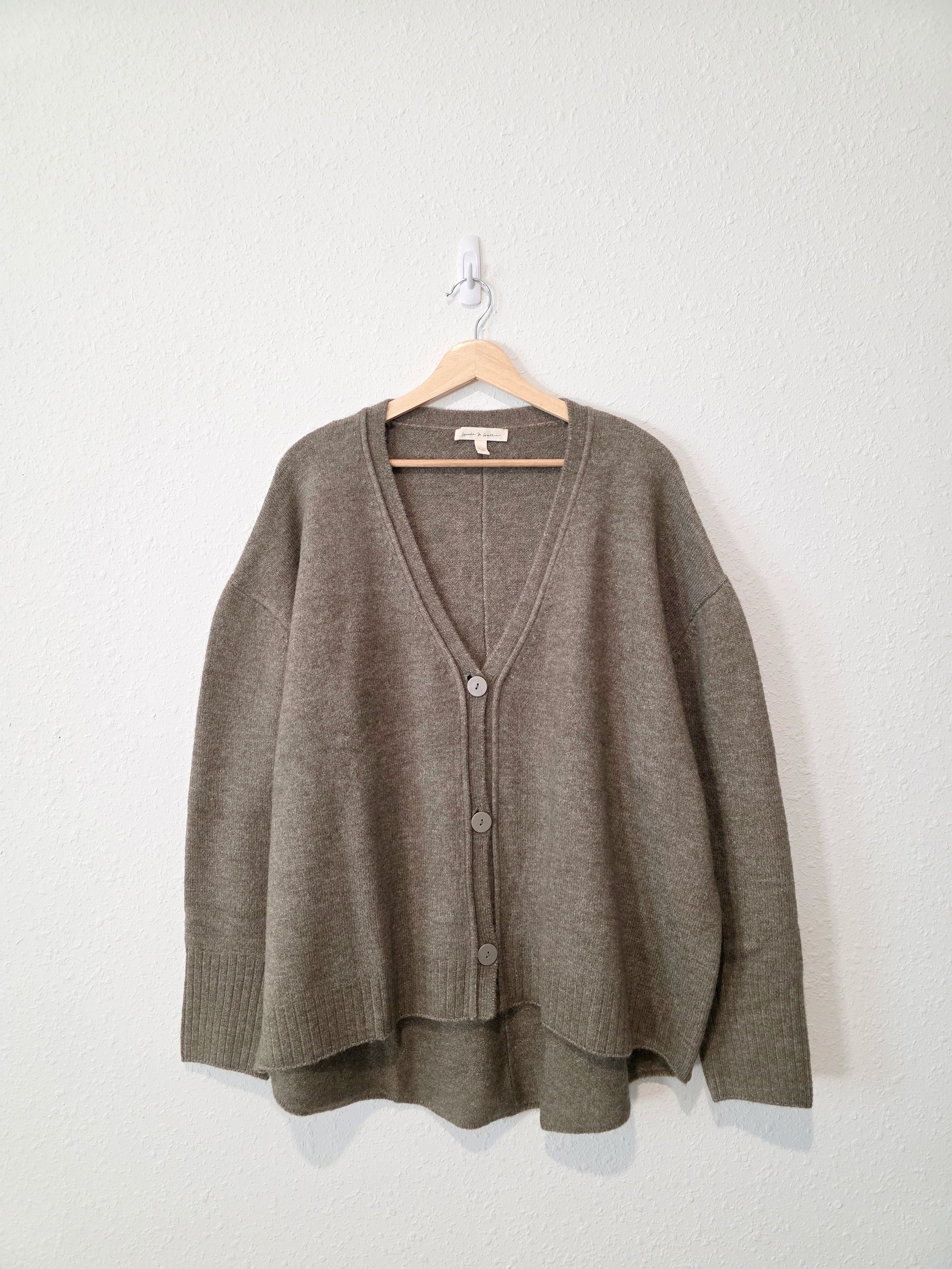 Grade & Gather Oversized Boxy Cardigan (L)