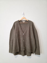 Grade & Gather Oversized Boxy Cardigan (L)