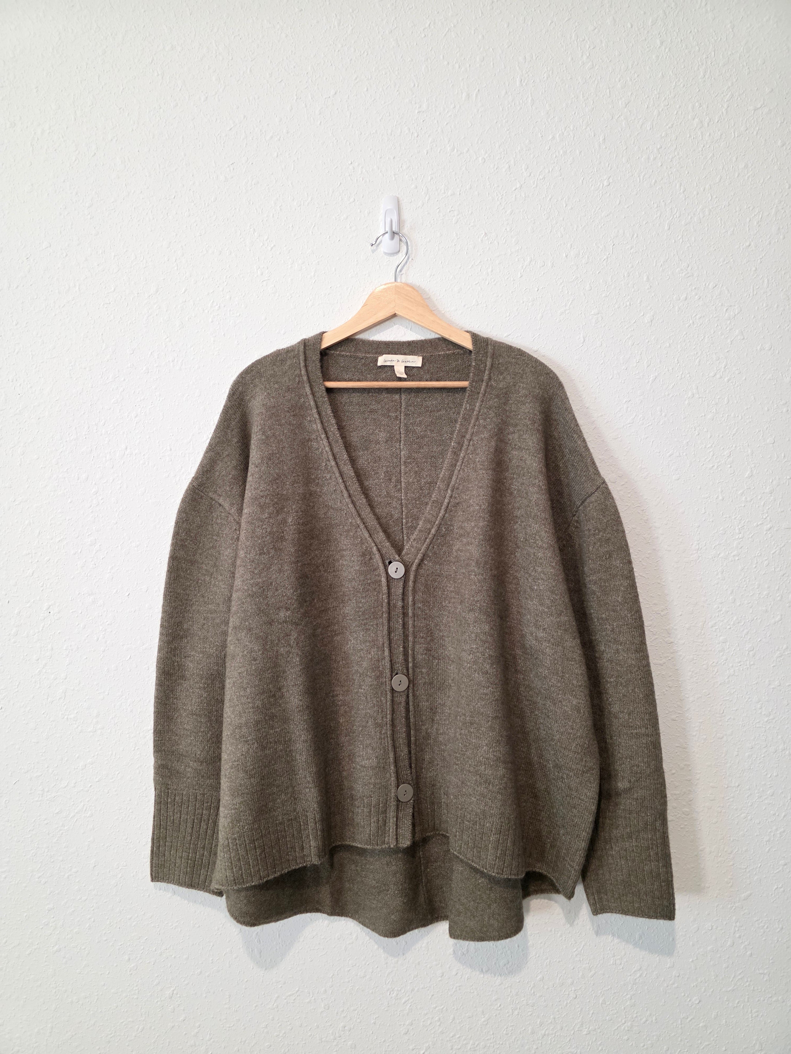 Grade & Gather Oversized Boxy Cardigan (L)
