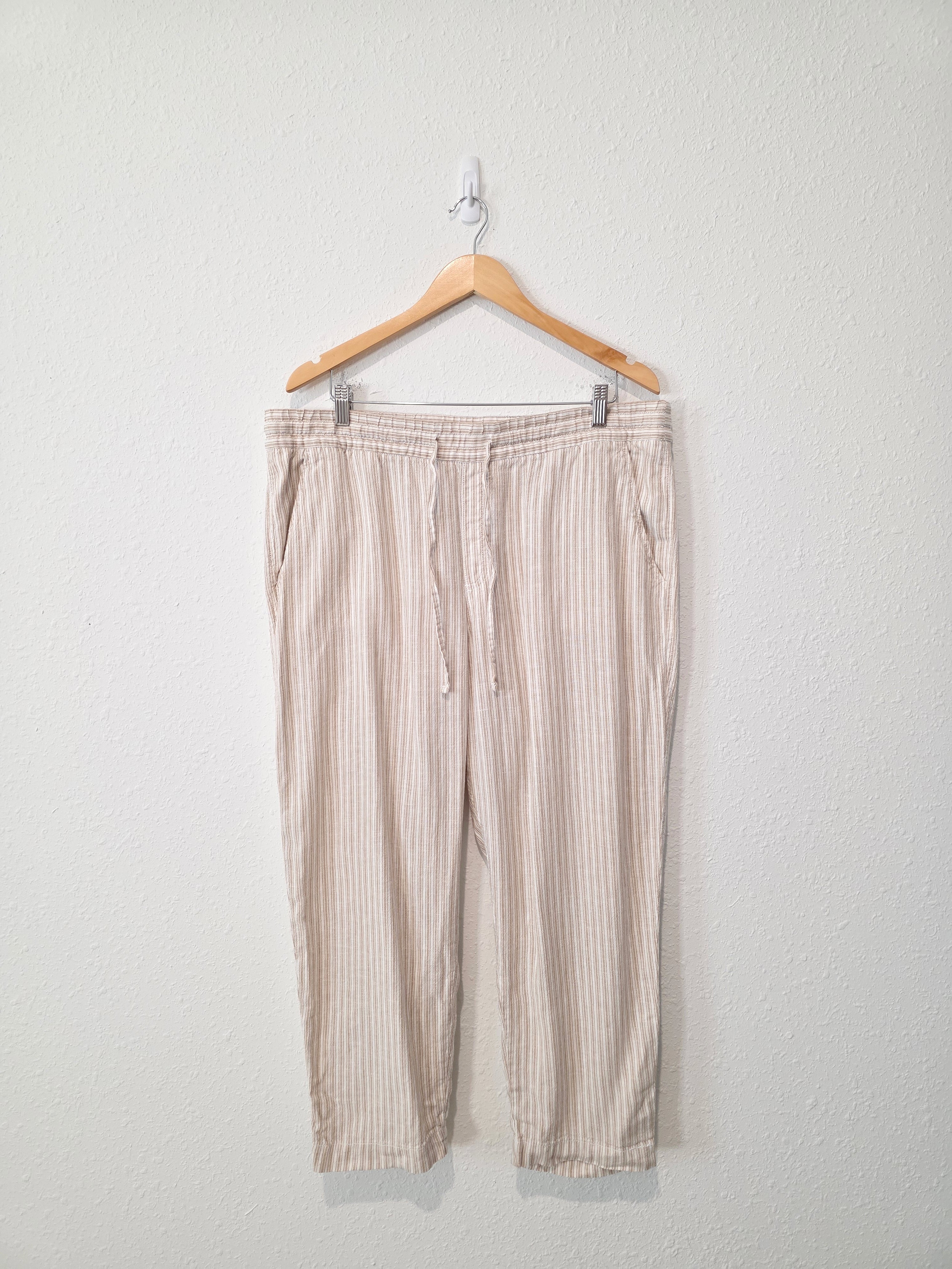 Gap Linen Blend Easy Pants (XL)