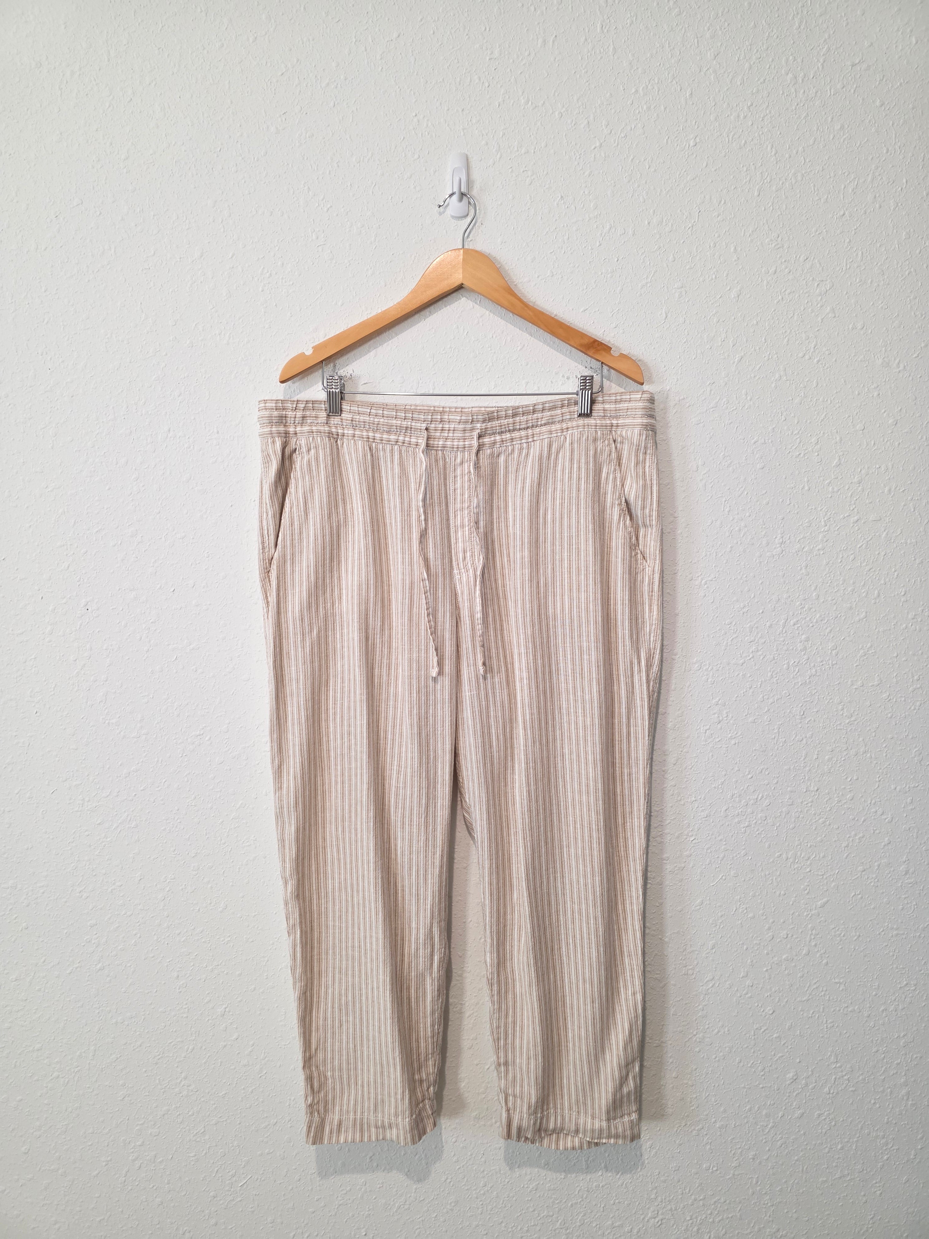 Gap Linen Blend Easy Pants (XL)