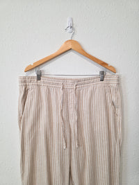Gap Linen Blend Easy Pants (XL)
