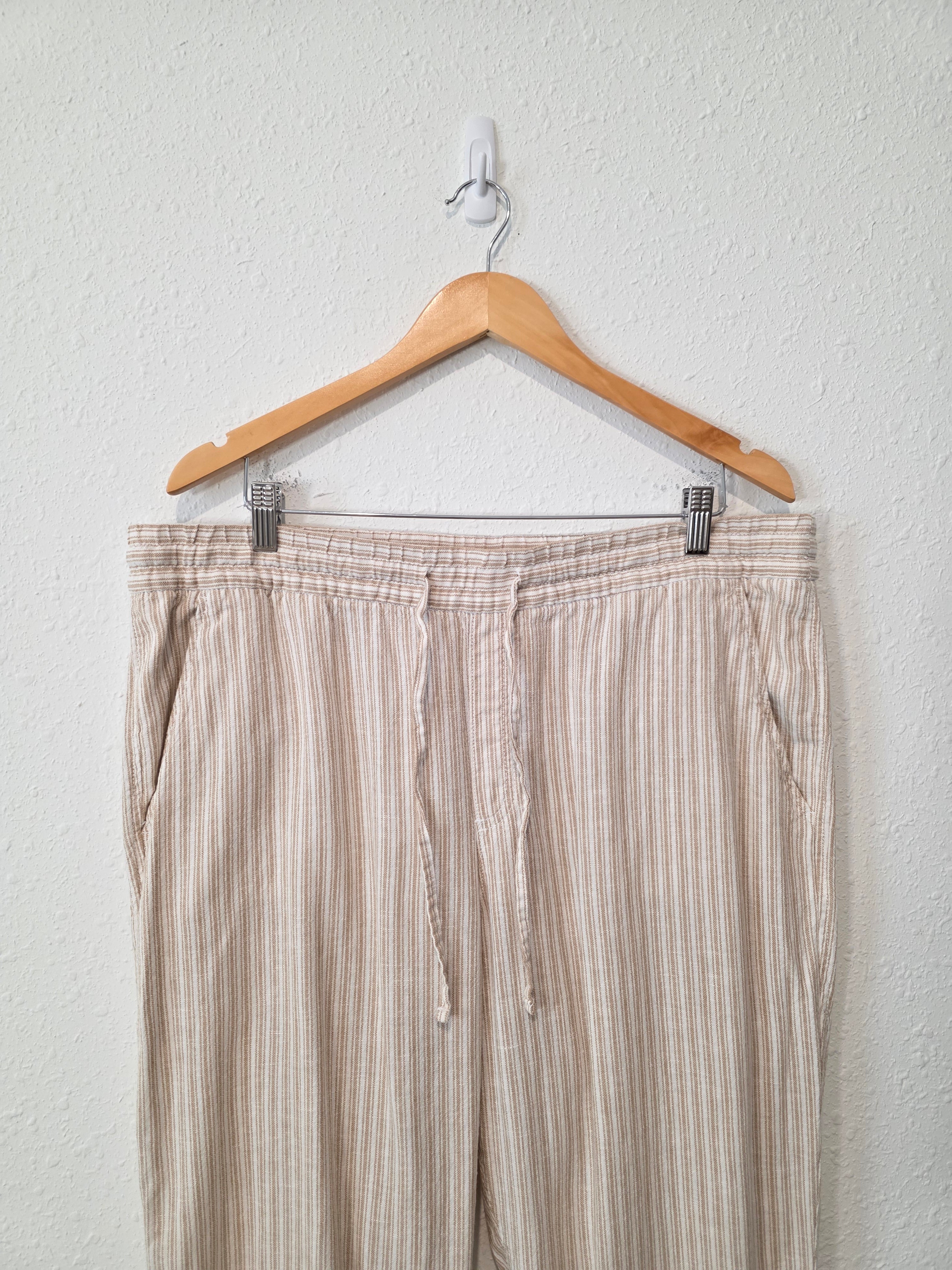 Gap Linen Blend Easy Pants (XL)
