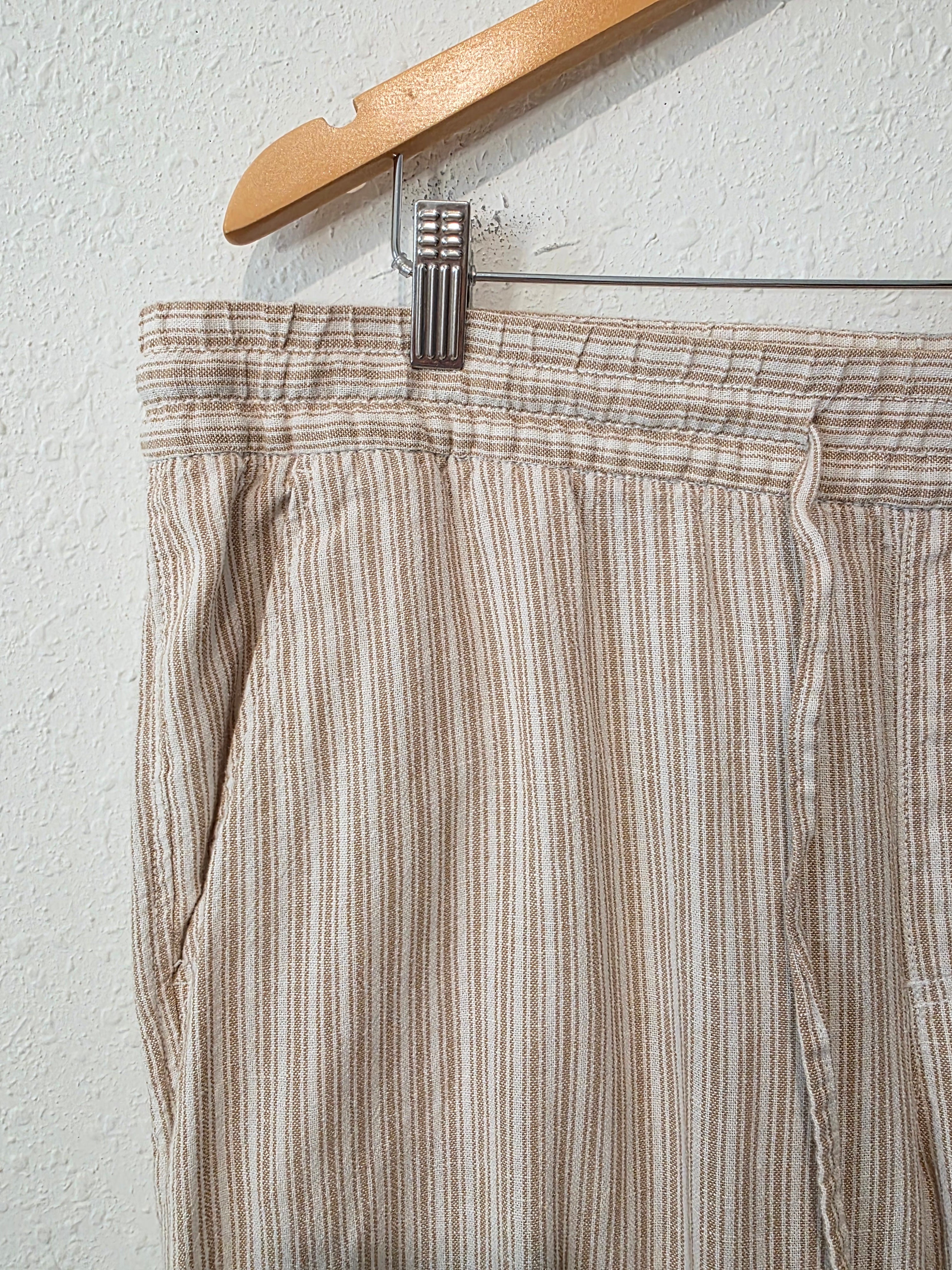Gap Linen Blend Easy Pants (XL)