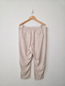 Gap Linen Blend Easy Pants (XL)