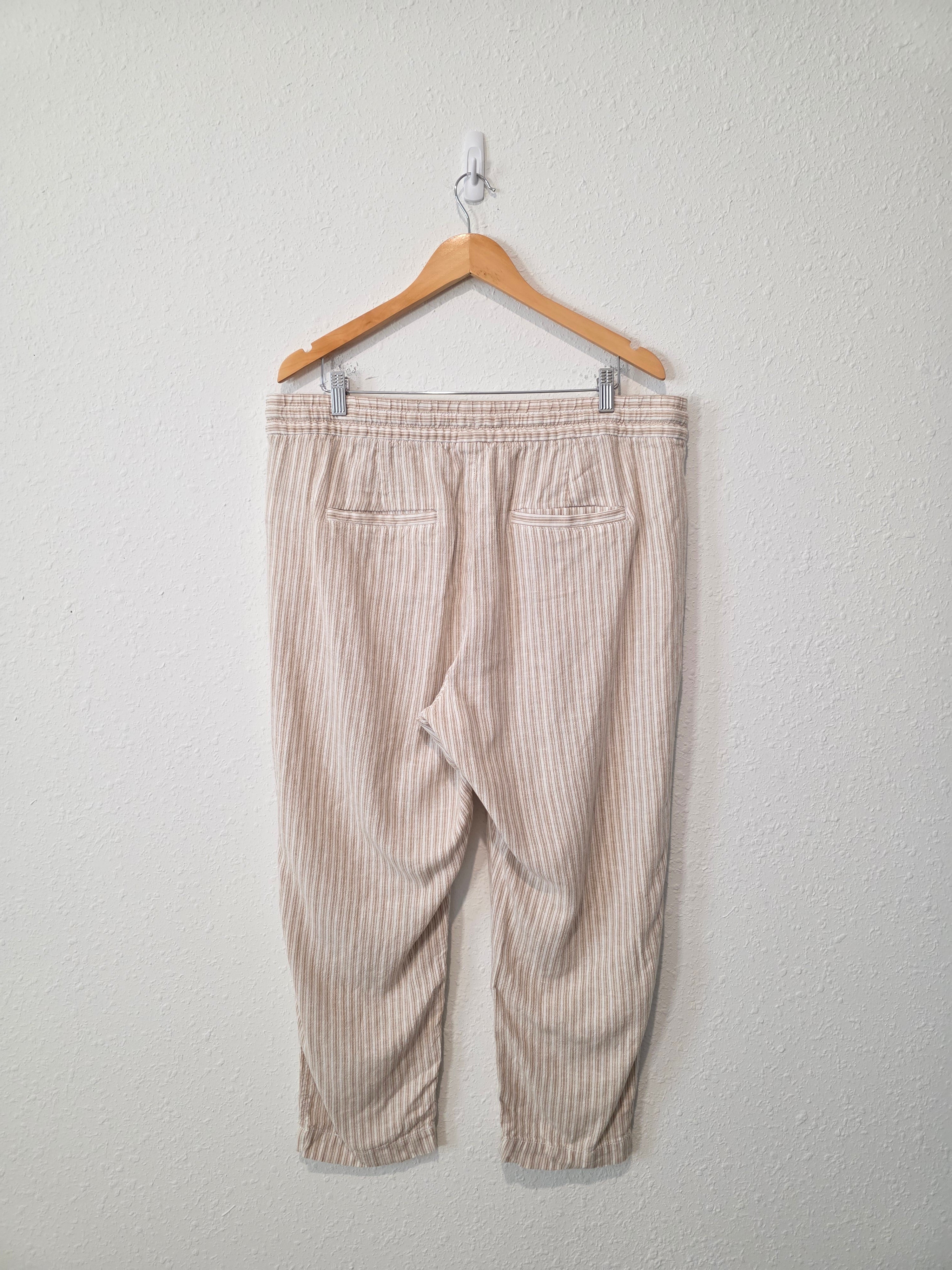 Gap Linen Blend Easy Pants (XL)