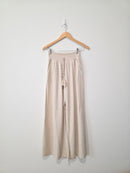 NEW Miou Muse Linen Blend Wide Leg Pants (S)
