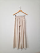 NEW Miou Muse Linen Blend Wide Leg Pants (S)