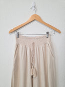 NEW Miou Muse Linen Blend Wide Leg Pants (S)