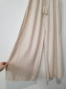 NEW Miou Muse Linen Blend Wide Leg Pants (S)