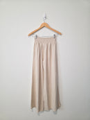 NEW Miou Muse Linen Blend Wide Leg Pants (S)