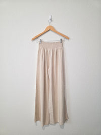 NEW Miou Muse Linen Blend Wide Leg Pants (S)