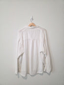 Oversized Cotton Button Up (M)