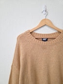 Lands End Cotton Blend Crewneck Sweater (L)