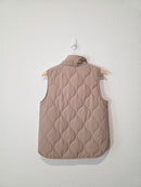 Quilted Zip Up Vest (S)