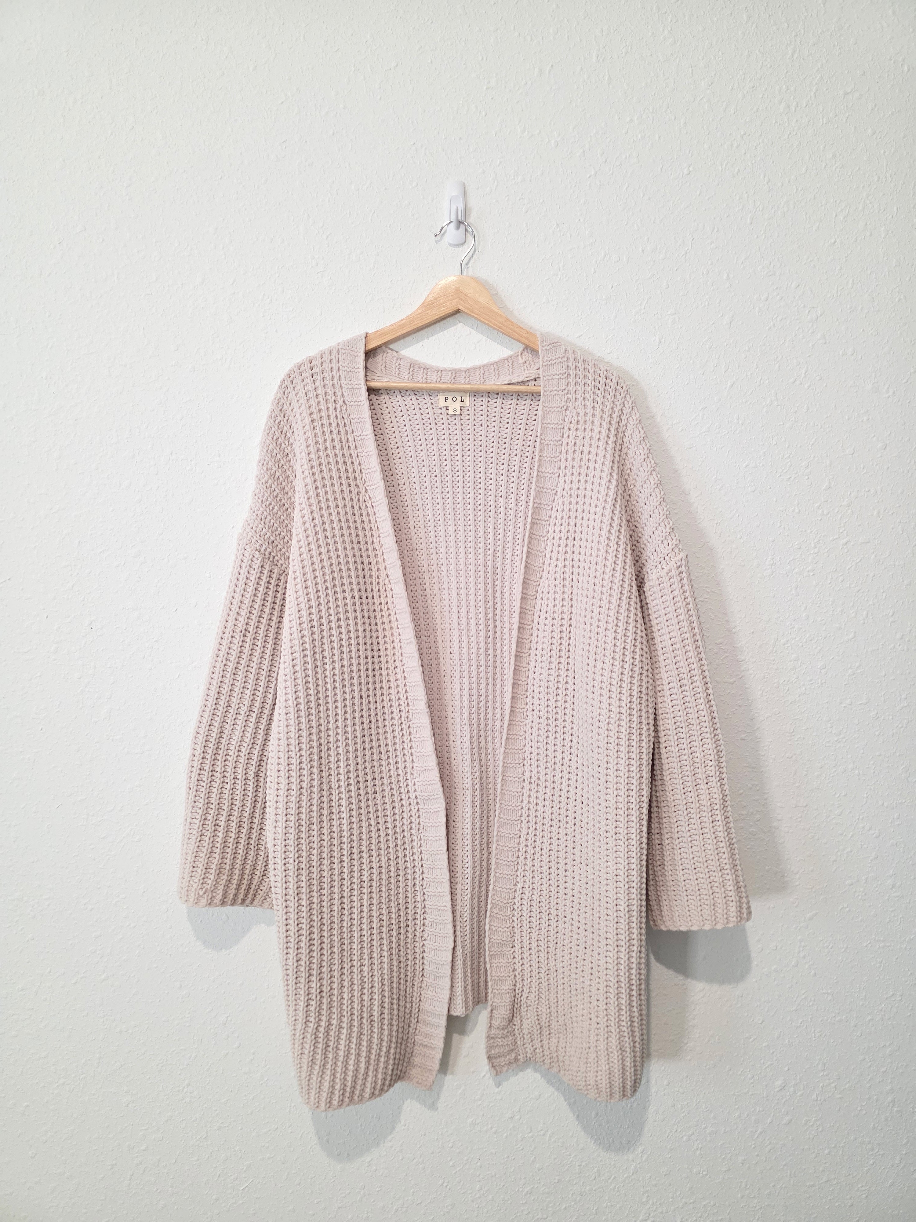 POL Cozy Chenille Cardigan (S)