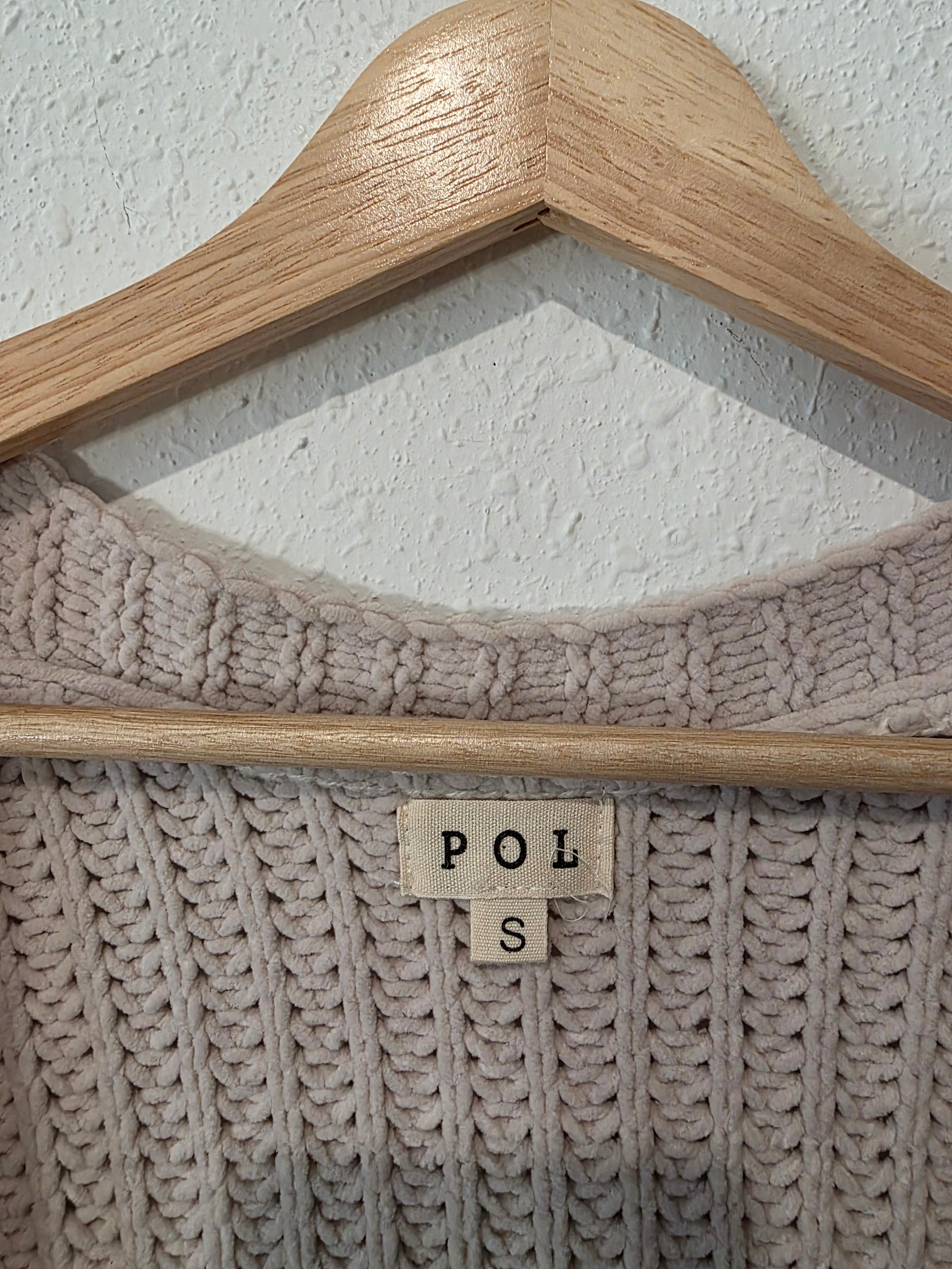 POL Cozy Chenille Cardigan (S)