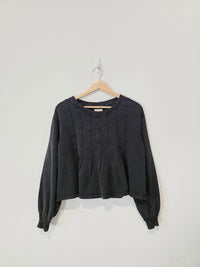Anthropologie Pilcro Babydoll Sweatshirt (S)