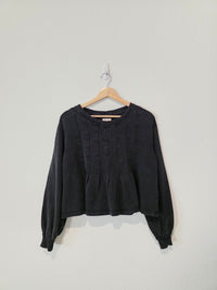 Anthropologie Pilcro Babydoll Sweatshirt (S)