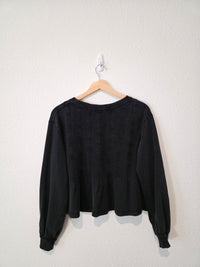 Anthropologie Pilcro Babydoll Sweatshirt (S)