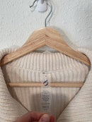 Lou & Grey Cotton Quarter Zip Sweater (M)