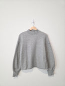 J.Crew Mockneck Boxy Sweatshirt (S)