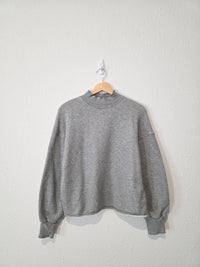 J.Crew Mockneck Boxy Sweatshirt (S)