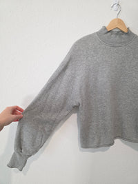 J.Crew Mockneck Boxy Sweatshirt (S)
