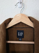 Gap Brown Cotton Cord Button Up (XL)