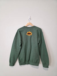 Sunflower Handstitched Crew Sweatshirt (S)
