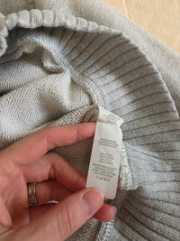 Aerie Gray Oversized Quarter Zip (M)