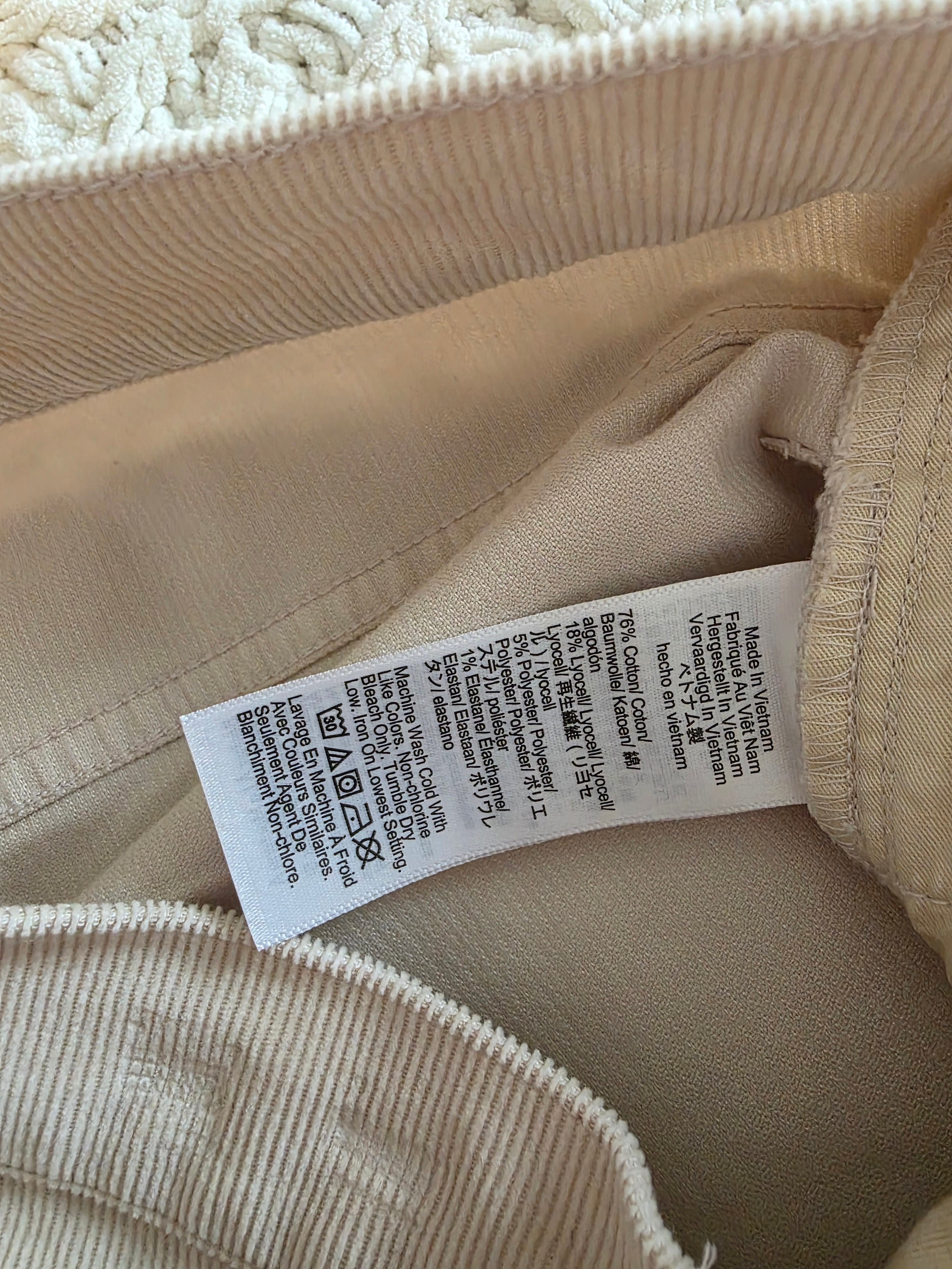 J.Crew Wide Leg Corduroy Jeans (30T)