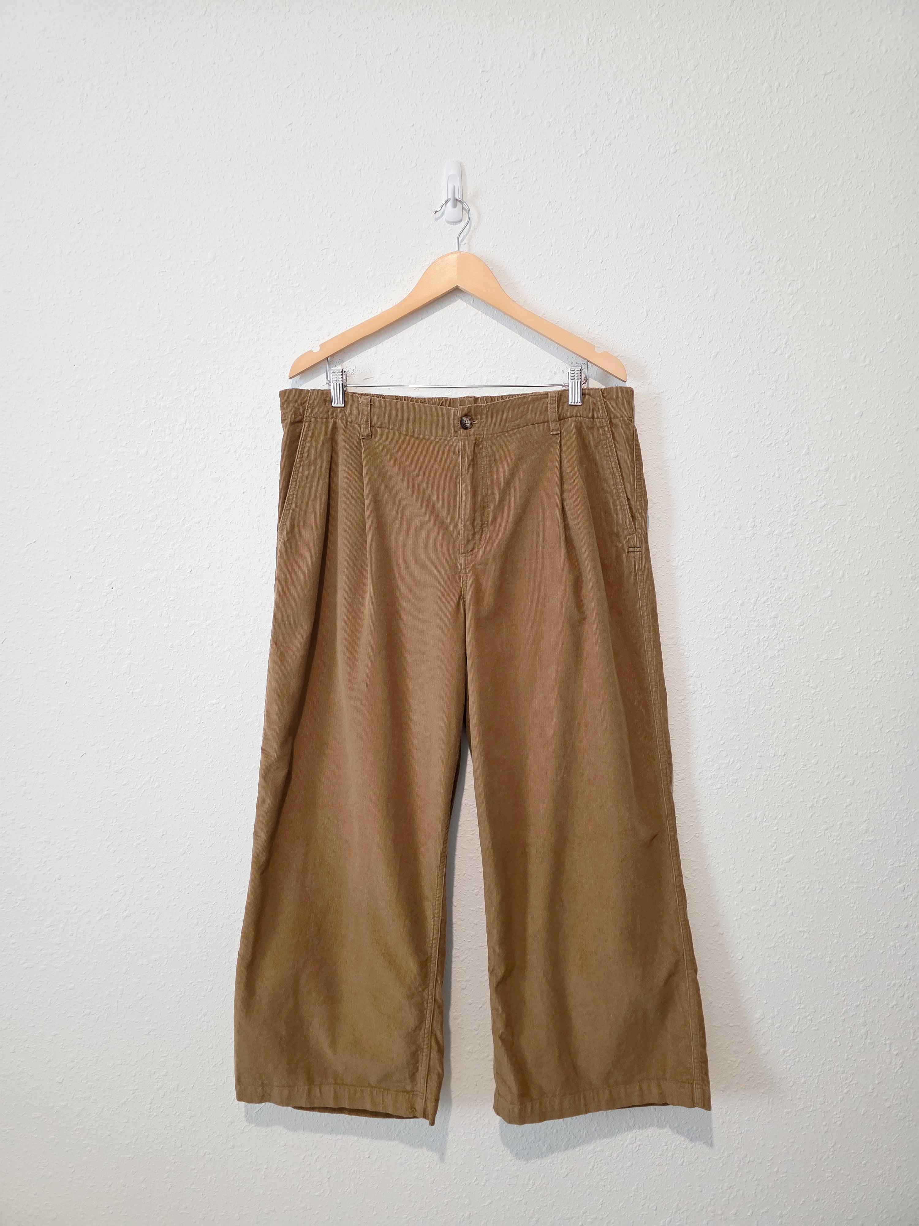 Toad & Co Wide Leg Corduroy Pants (XL)