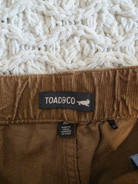 Toad & Co Wide Leg Corduroy Pants (XL)