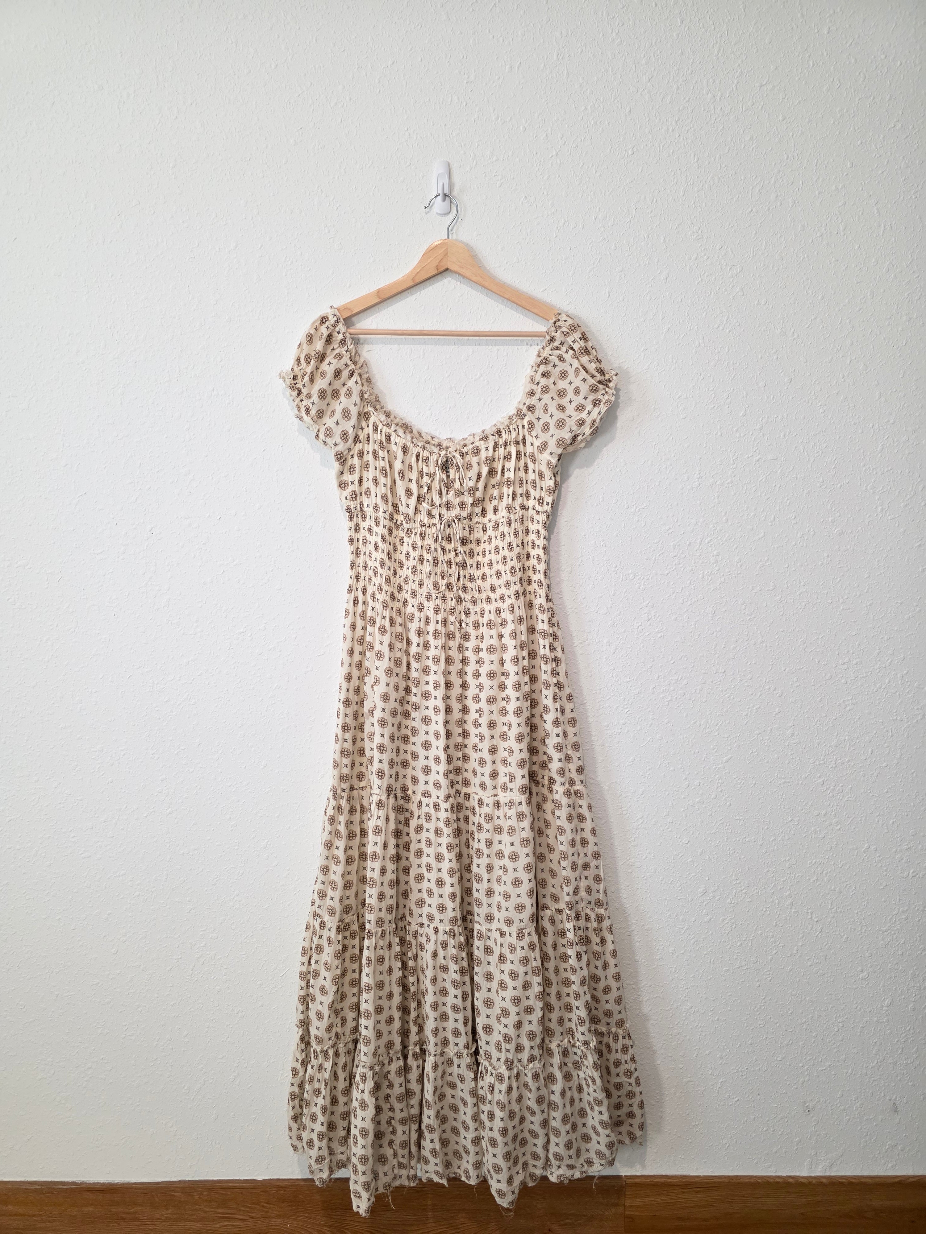 BDG Boho Patterned Maxi Dress (M)