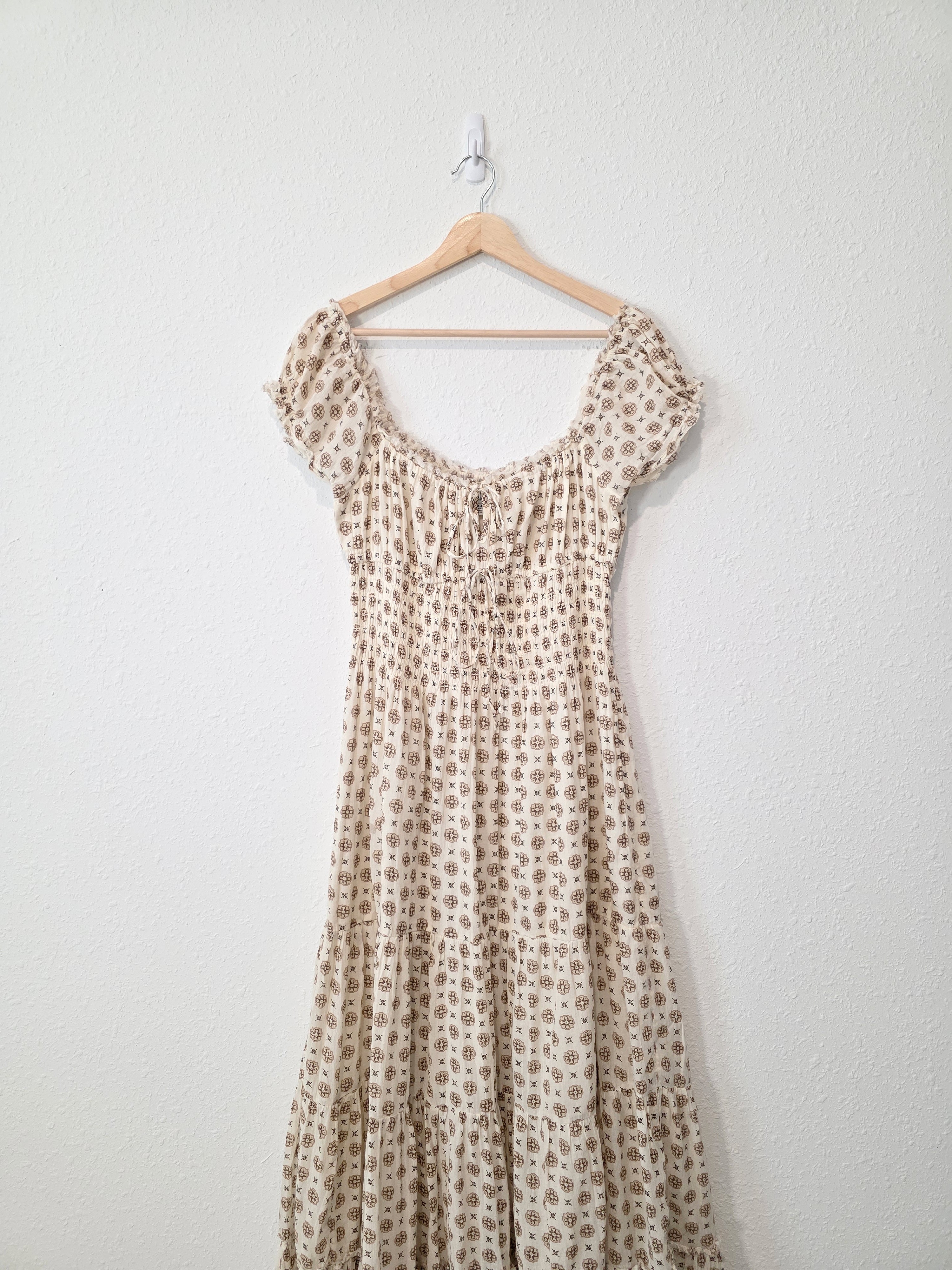 BDG Boho Patterned Maxi Dress (M)