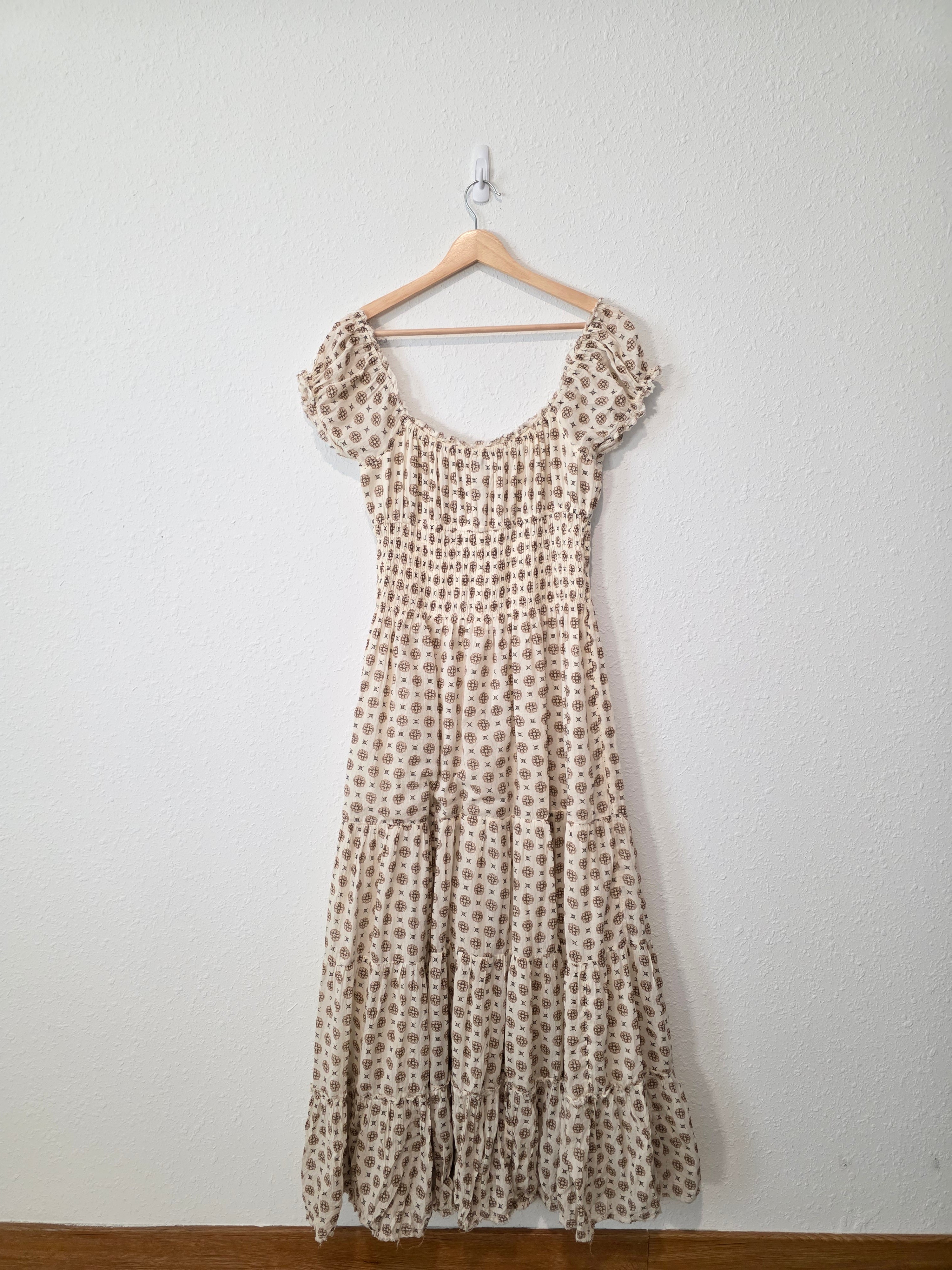 BDG Boho Patterned Maxi Dress (M)