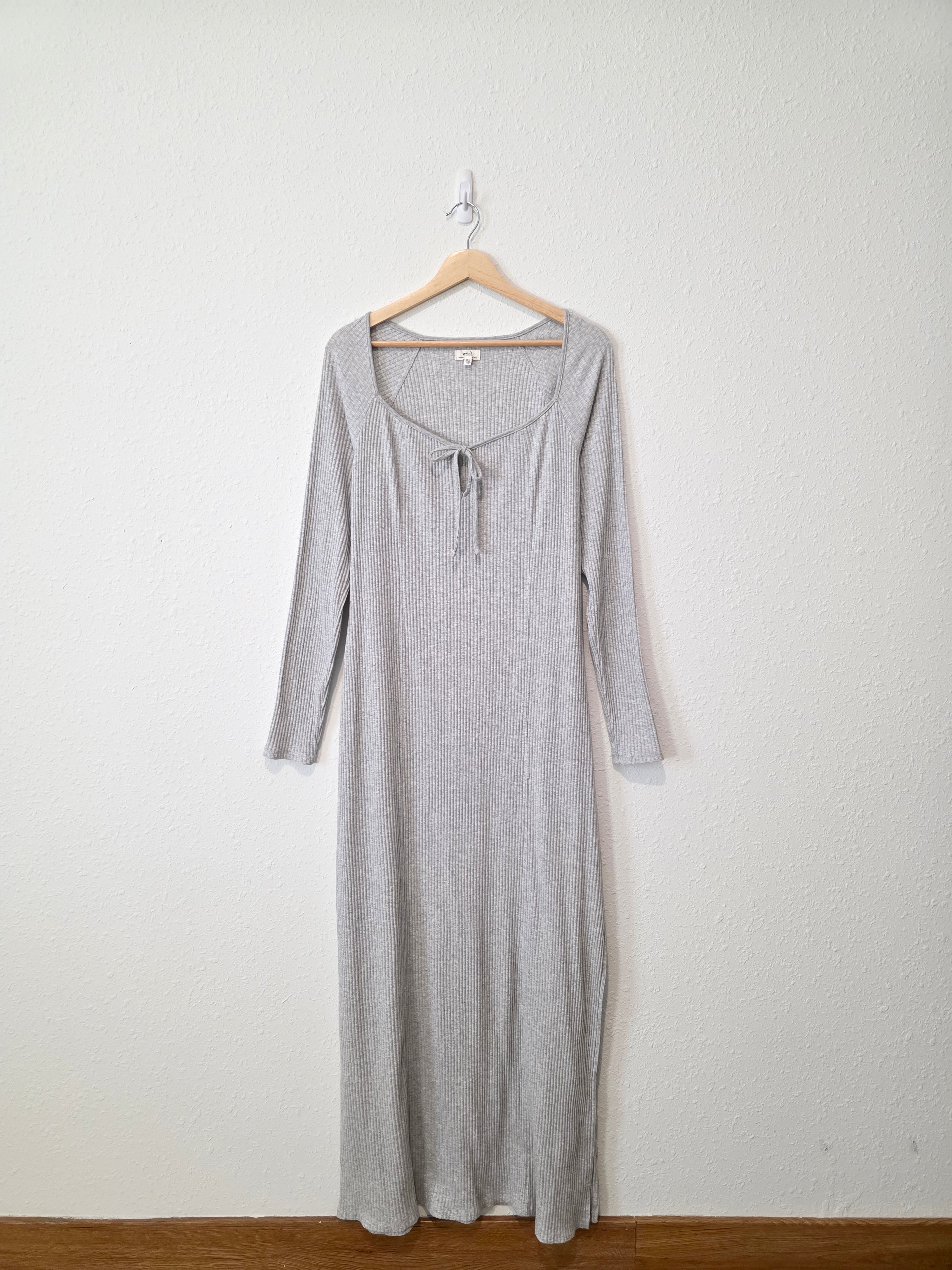 Aerie Ribbed Maxi Dress (L)