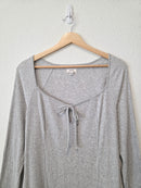 Aerie Ribbed Maxi Dress (L)