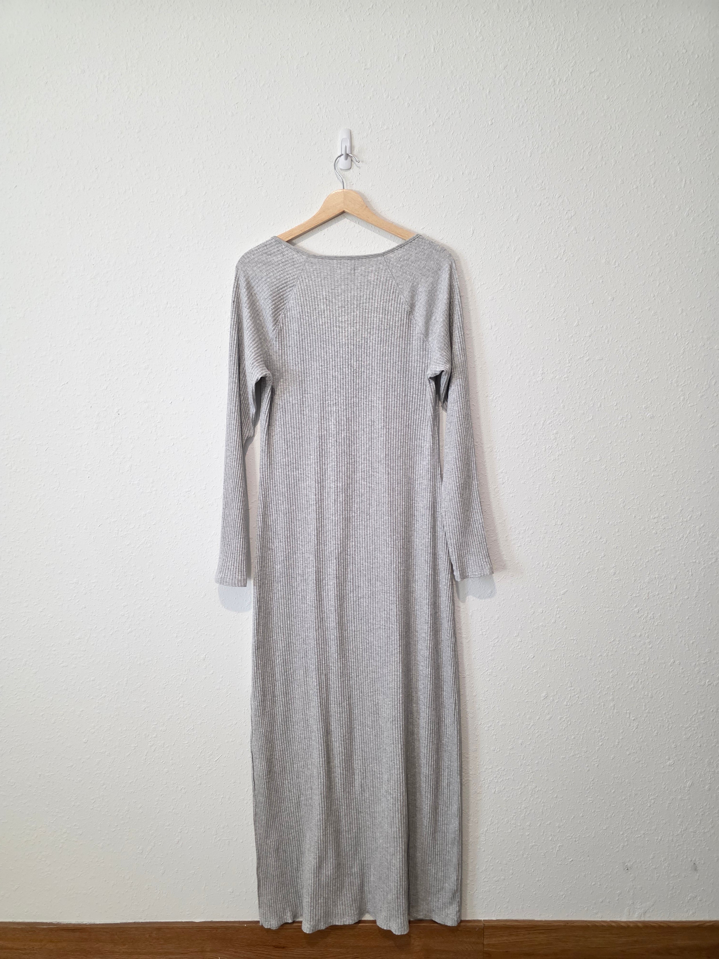 Aerie Ribbed Maxi Dress (L)