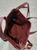 Fossil Leather Convertible Bag