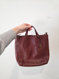 Fossil Leather Convertible Bag