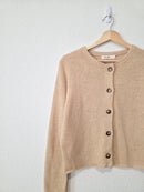Mod Ref Neutral Button Up Sweater (S)
