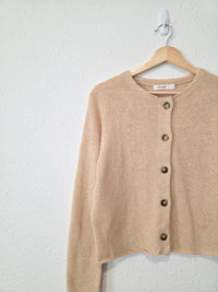 Mod Ref Neutral Button Up Sweater (S)