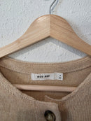 Mod Ref Neutral Button Up Sweater (S)
